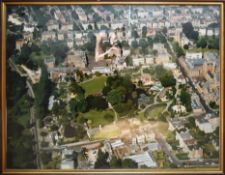 FORMER BRISTOL ZOO GARDENS - 1980S AERIAL VIEW