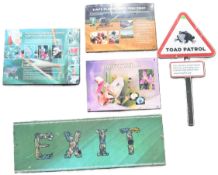 FORMER BRISTOL ZOO GARDENS - COLLECTION OF ASSORTED SIGNS