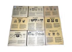 FORMBER BRISTOL ZOO GARDENS - FLOWERS, PLANTS AND HERBS - ORIGINAL SIGNS