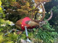 FORMER BRISTOL ZOO GARDENS - JASON LANE 'BEETLE' LARGE SCULPTURE FROM BUG WORLD