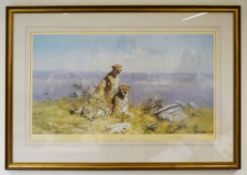 FORMER BRISTOL ZOO GARDENS - DAVID SHEPHERD (1931-2017) - SERENGETI - PRINT