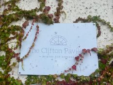 FORMER BRISTOL ZOO GARDENS - CLIFTON PAVILION ORIGINAL SIGN