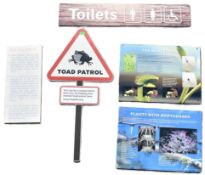 FORMER BRISTOL ZOO GARDENS - COLLECTION OF ASSORTED SIGNS