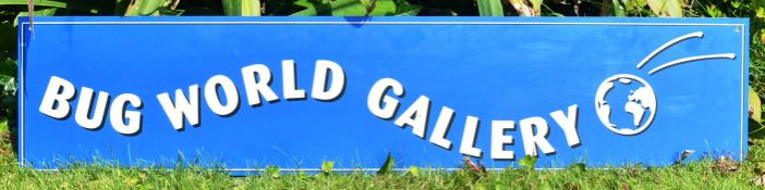 FORMER BRISTOL ZOO GARDENS - ORIGINAL BUG WORLD GALLERY SIGN