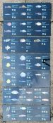 FORMER BRISTOL ZOO GARDENS - ORIGINAL AQUARIUM SIGNS