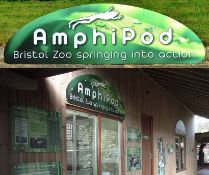 FORMER BRISTOL ZOO GARDENS - AMPHIPOD ENCLOSURE SIGN