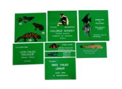 FORMER BRISTOL ZOO GARDENS - VINTAGE ANIMAL ENCLOSURE PLAQUES