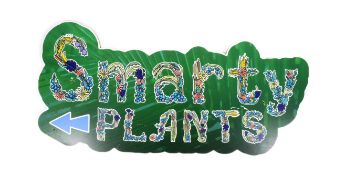 FORMER BRISTOL ZOO GARDENS - ORIGINAL SMARTY PLANTS SIGN