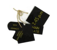 FORMER BRISTOL ZOO GARDENS - VINTAGE 1950S KEYRINGS / PLAQUES