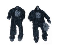 FORMER BRISTOL ZOO GARDENS - TWO PROMOTIONAL GORILLA COSTUMES