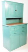1950S MID CENTURY BRITISH PAINTED KITCHEN DRESSER