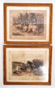 J HARDY - TWO 19TH CENTURY ETCHING PRINTS