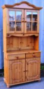 VICTORIAN REVIVAL COUNTRY PINE WELSH DRESSER