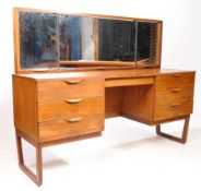 EUROPA FURNITURE - MID CENTURY TEAK WOOD DRESSING TABLE