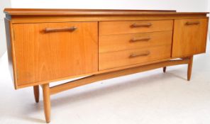 BRITISH MODERN DESIGN - MID CENTURY TEAK SIDEBOARD CREDENZA
