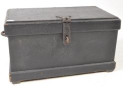 VICTORIAN 19TH CENTURY PAINTED PINE CARPENTERS TOOL CHEST