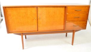 GOLDEN KEY - MID CENTURY WALNUT SIDEBOARD CREDENZA