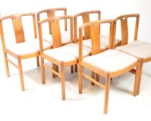 DANISH MODERN DESIGN - SET OF 6 DANISH DINING CHAIRS