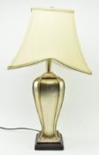 DAR LIGHTING - CONTEMPORARY DESIGN SILVER EFFECT DESK LAMP
