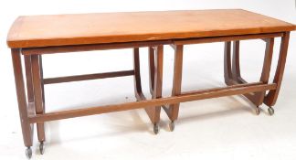 BRITISH MODERN DESIGN - MID CENTURY NEST OF TABLES