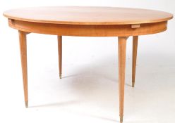 GREAVES & THOMAS FURNITURE - MID CENTURY TEAK DINING TABLE