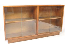 BRITISH MODERN DESIGN - MID CENTURY TEAK BOOKCASE