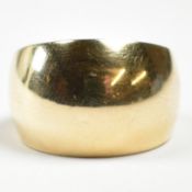 HALLMARKED 9CT GOLD DOME BAND RING
