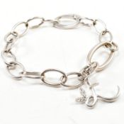 BOODLES & DUNTHORNE BRACELET WITH PENDANT