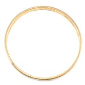 YELLOW METAL BANGLE