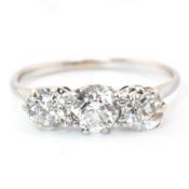 WHITE GOLD & DIAMOND TRILOGY RING