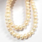 GOLD & PEARL CHOKER NECKLACE