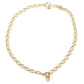 18CT GOLD CURB LINK CHAIN AF