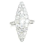 DIAMOND CLUSTER RING