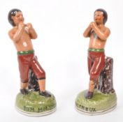 TOM MOLYNEUX - PAIR OF 19TH CENTURY BOXER FIGURES