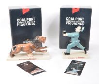 GUINNESS - COALPORT - TWO LIMITED EDITION FIGURES