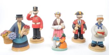 ROBERT HARROP - CAMBERWICK GREEN - SIX FIGURINES