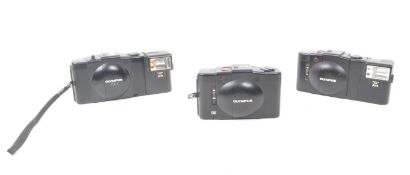 OLYMPUS - COLLECTION OF XA CAMERAS