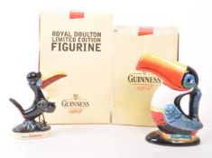 GUINNESS - ROYAL DOULTON - TWO CERAMIC FIGURES
