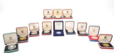 COLLECTION OF BRITISH & FOREIGN SILVER PROOF COINS