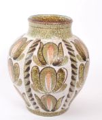 DENBY - GLYN COLLEDGE - MID CENTURY CERAMIC VASE