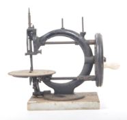 VINTAGE 19TH CENTURY CAST IRON SEWING MACHINE