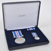 AWARD - QUEENS PLATINUM JUBILEE MEDAL SET