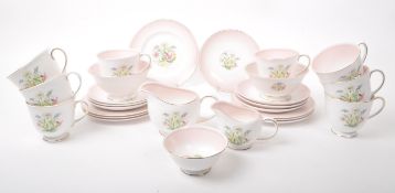 SUSIE COOPER - COLLECTION OF MID-CENTURY TEA SERVICE PIECES