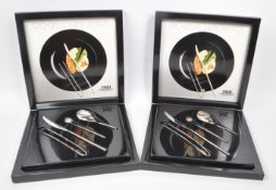 ROBBER & BERKING - TWO 1984 SILVERPLATE EDO CUTLERY SETS