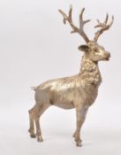 20TH CENTURY SILVER PLATED PUTTI TAZZA