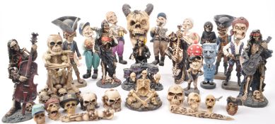 LARGE COLLECTION OF SKELETON RESIN / PLASTIC FIGURES