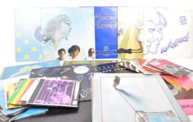 COLLECTION OF 20TH CENTURY LP & 45 VINYL RECORDS