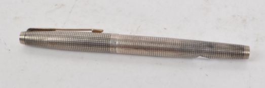 PARKER - VINTAGE 1960S STERLING SILVER FOUNTAIN PEN