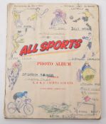 A. & B. C. CHEWING GUM LTD - ALL SPORTS CARD COLLECTORS PHOTO ALBUM