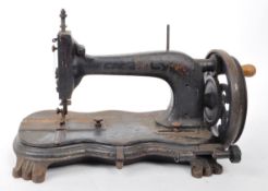 VICTORIAN 19TH CENTURY CAST IRON SEWING MACHINE